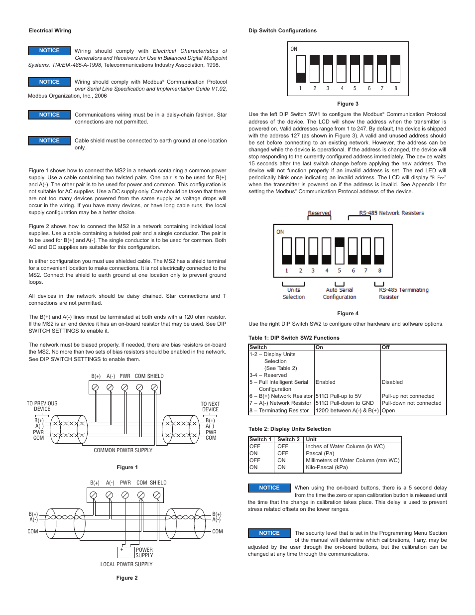 Dwyer MS2-M User Manual | Page 2 / 8