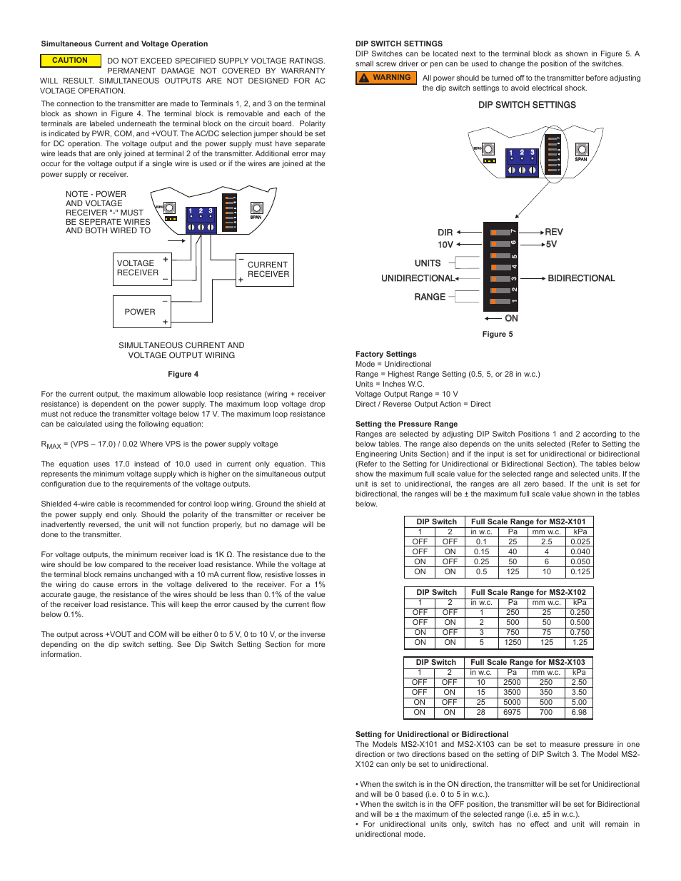 Dwyer MS2 User Manual | Page 3 / 8