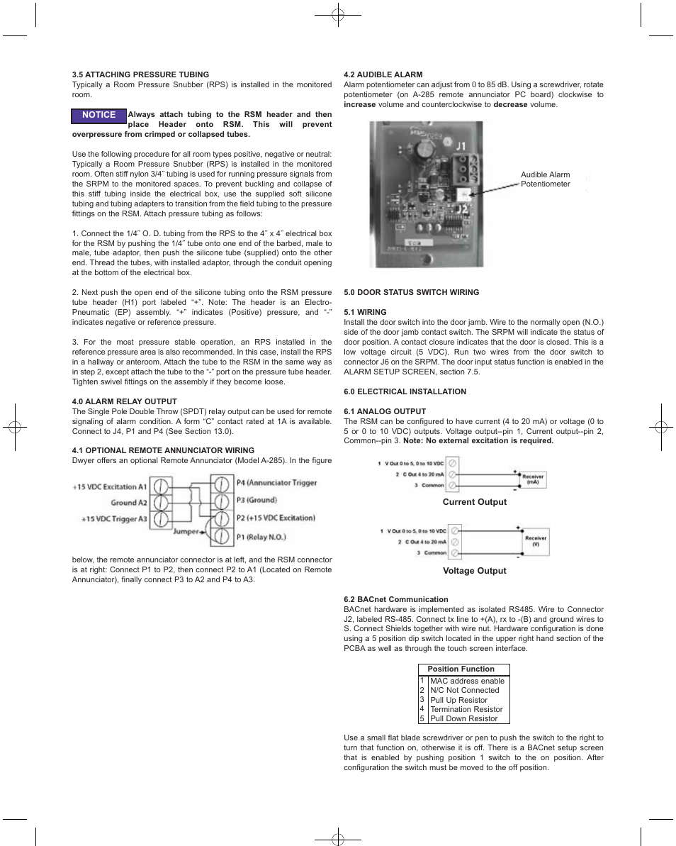 Dwyer RSM User Manual | Page 3 / 8