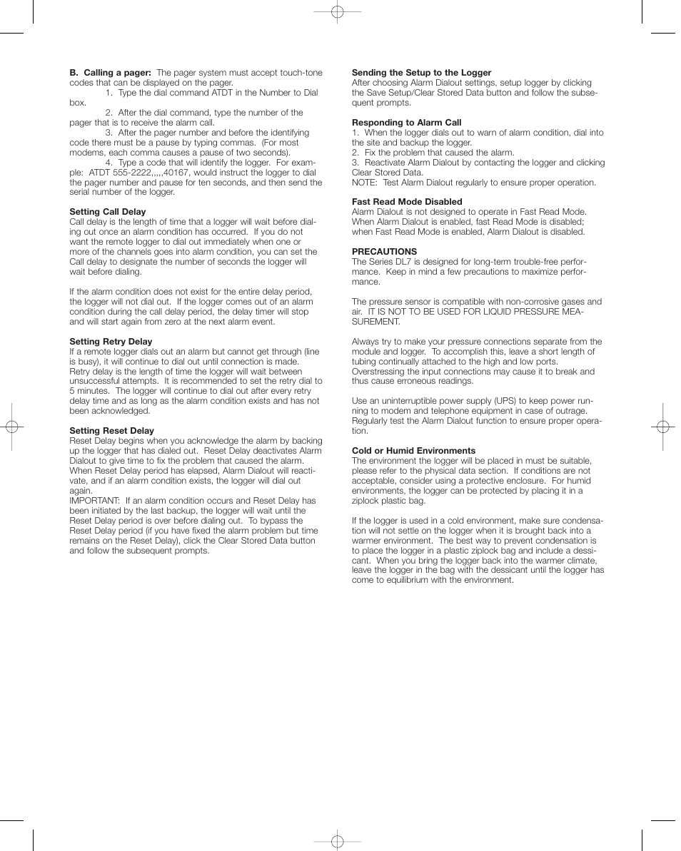 Dwyer DL7 User Manual | Page 5 / 8