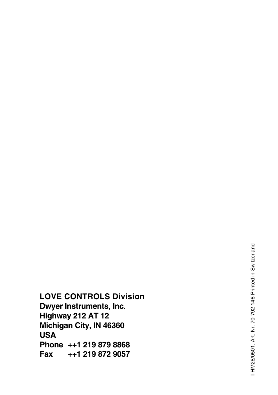 Dwyer HM28 User Manual | Page 16 / 16