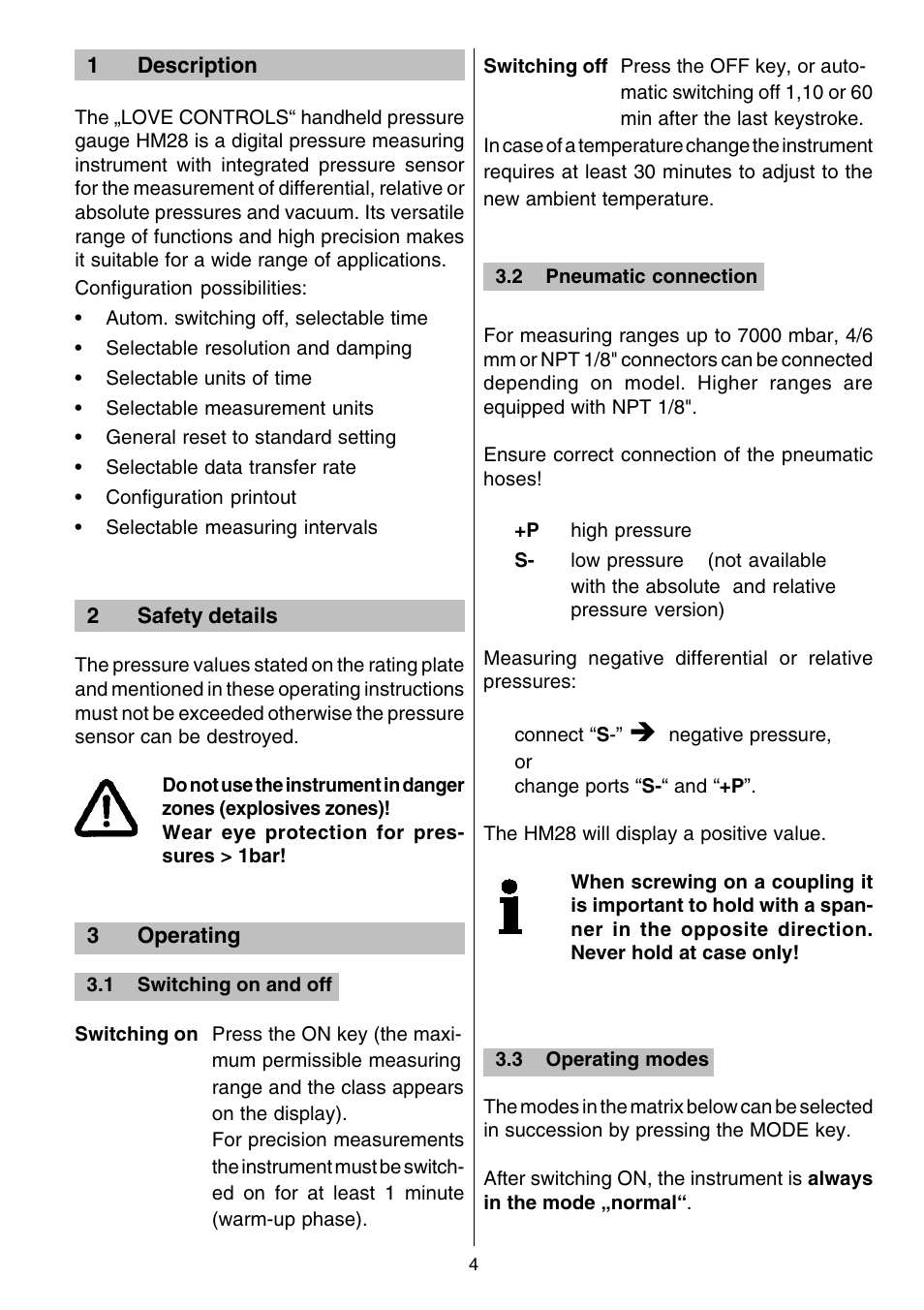 Dwyer HM28 User Manual | Page 4 / 16