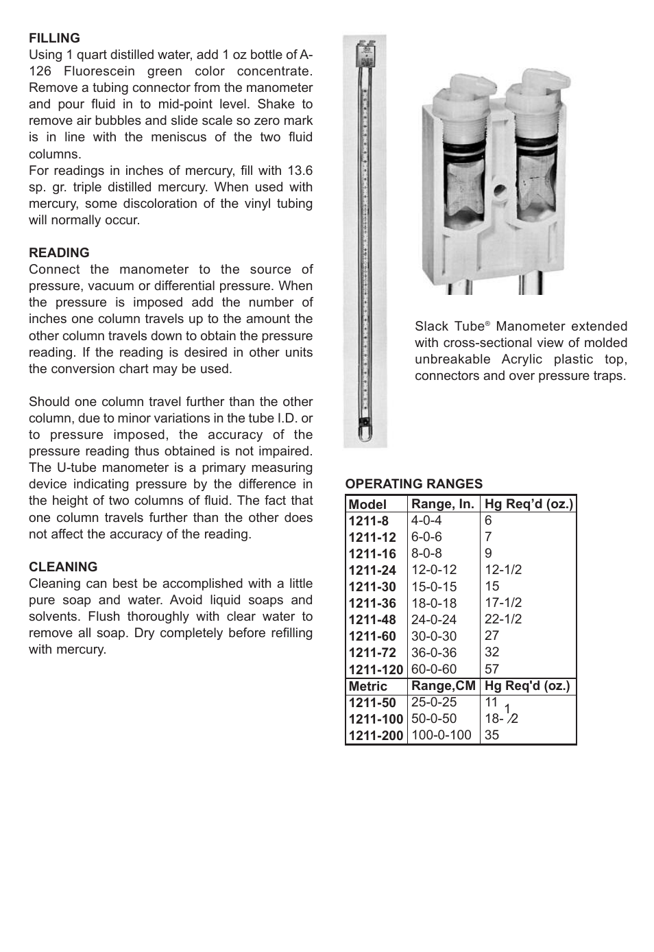 Dwyer 1212 User Manual | Page 2 / 4