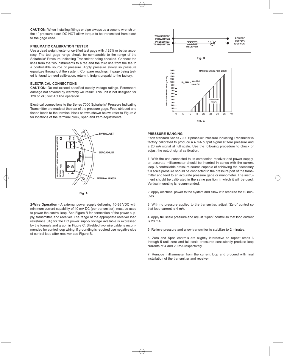 Dwyer 7000 User Manual | Page 2 / 4