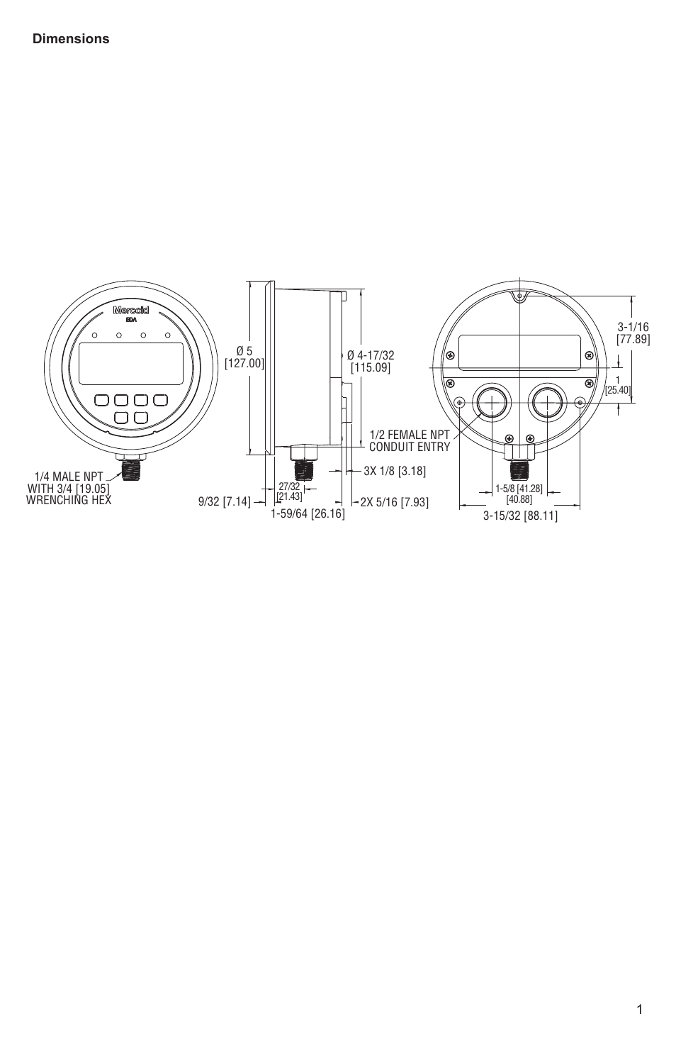 Dwyer EDA User Manual | Page 3 / 20