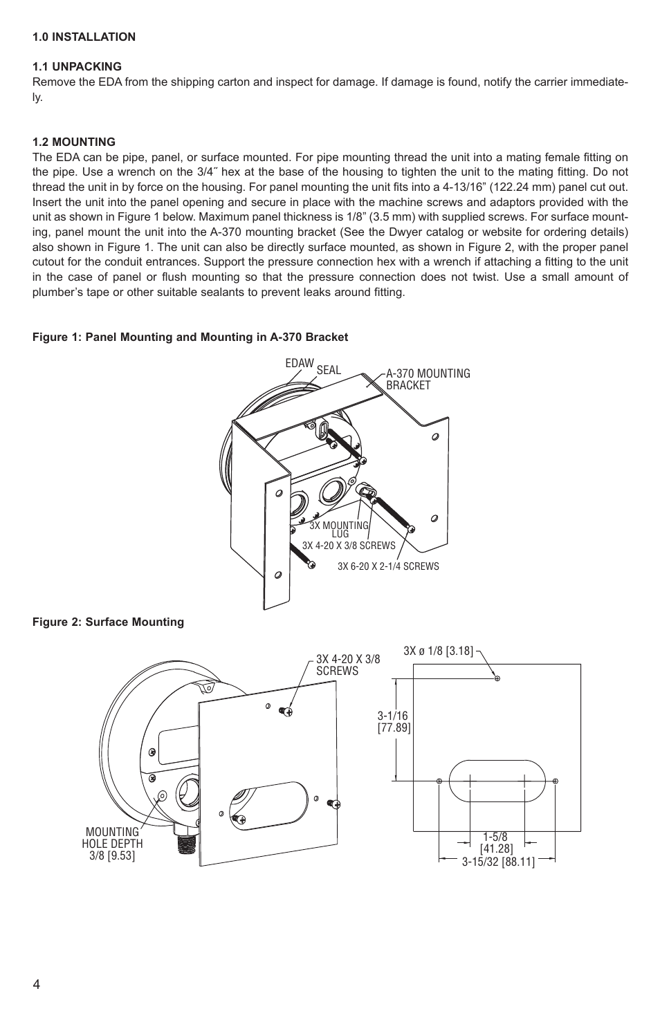 Dwyer EDA User Manual | Page 6 / 20