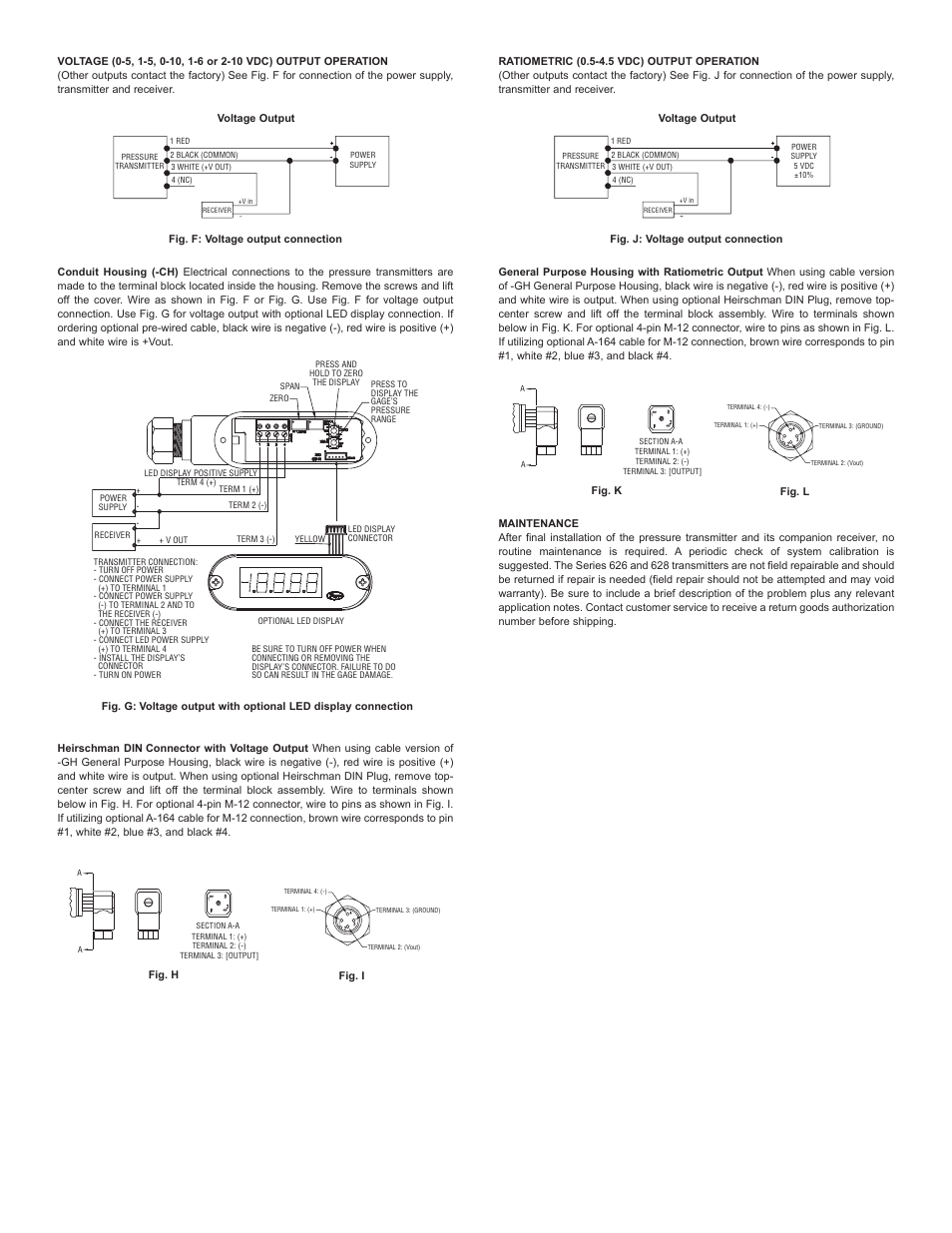 Dwyer 628 User Manual | Page 3 / 4