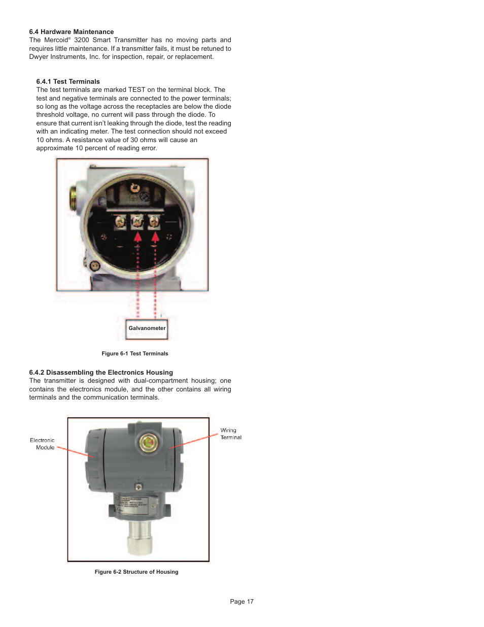 Dwyer 3200G User Manual | Page 18 / 20