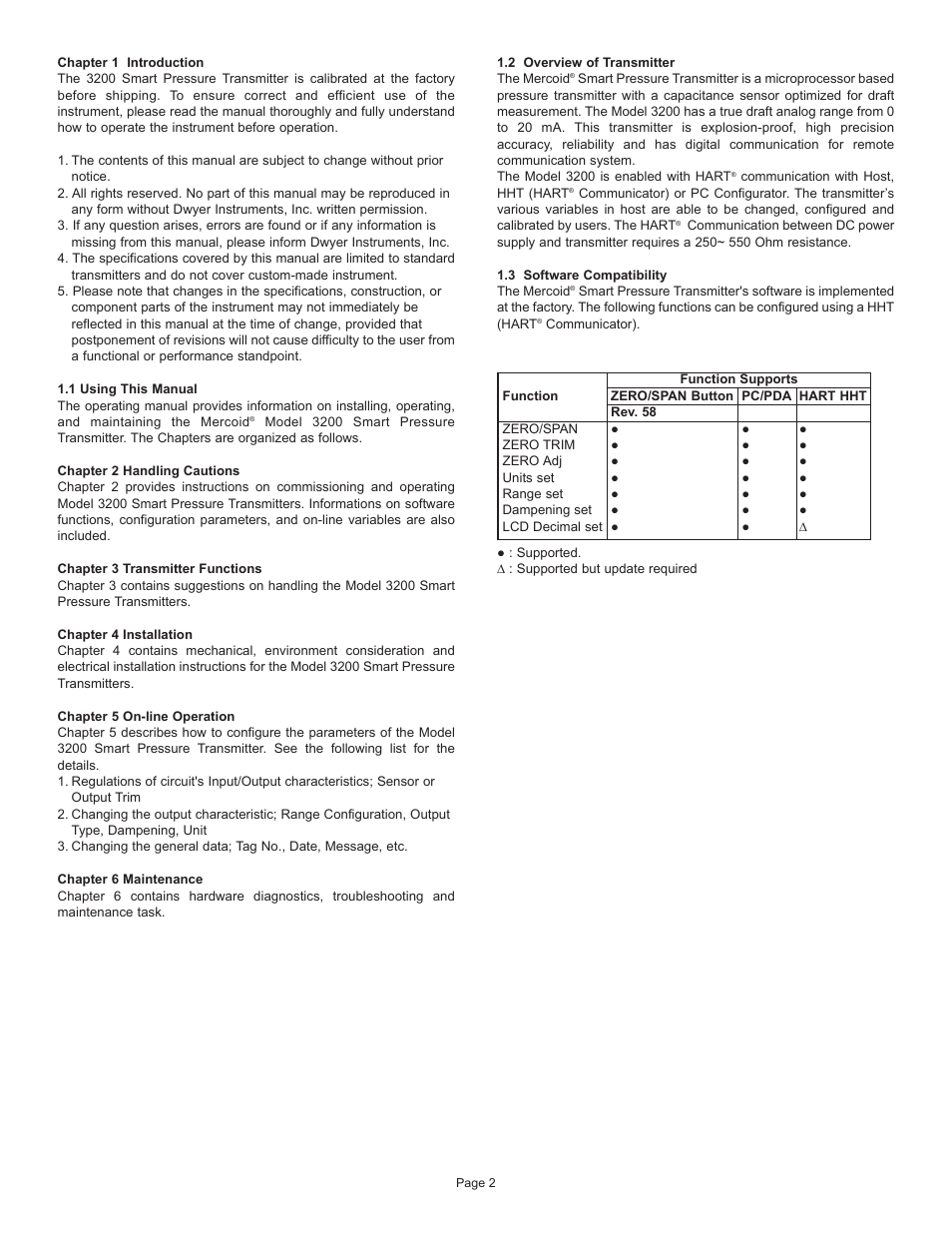Dwyer 3200G User Manual | Page 3 / 20