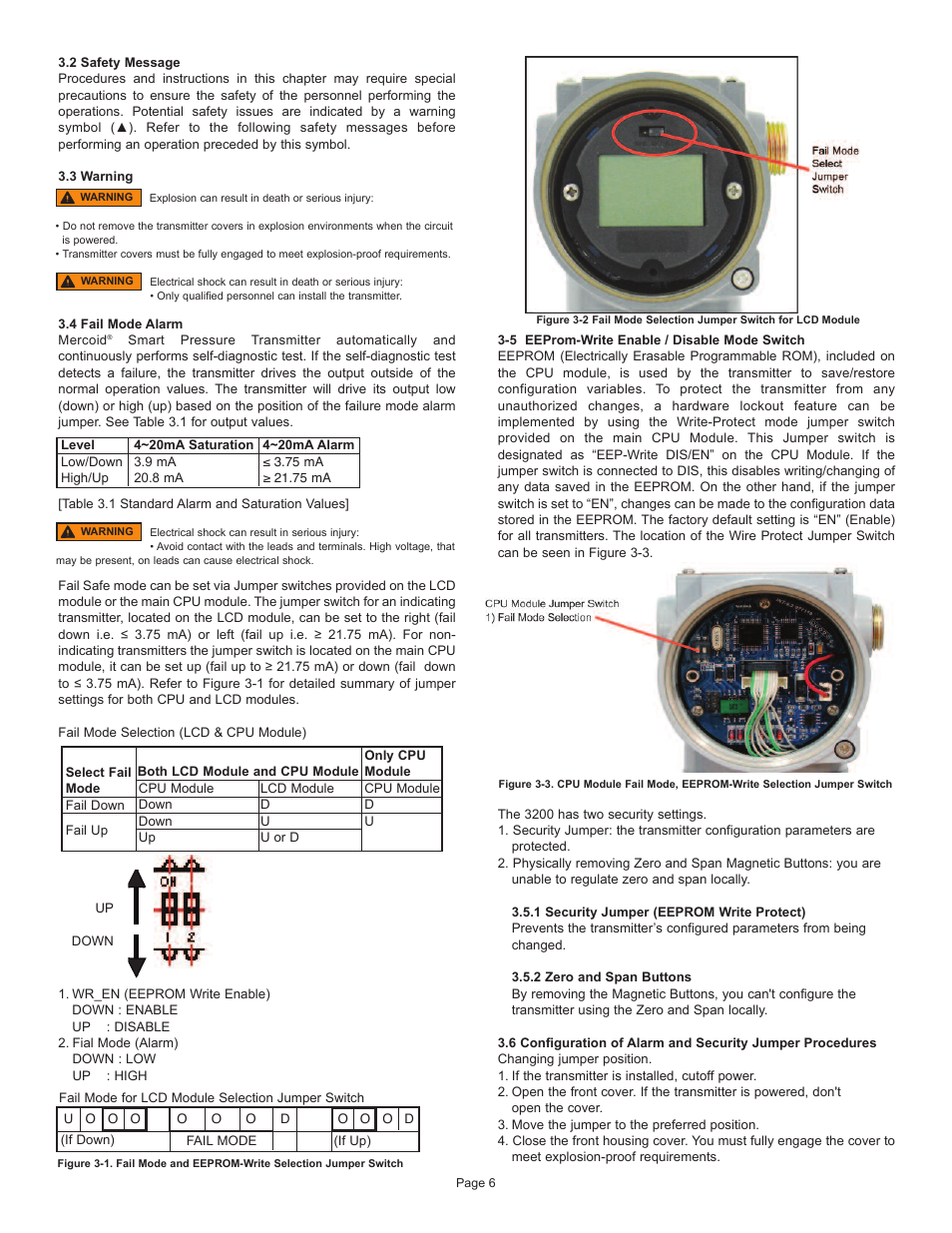 Dwyer 3200G User Manual | Page 7 / 20