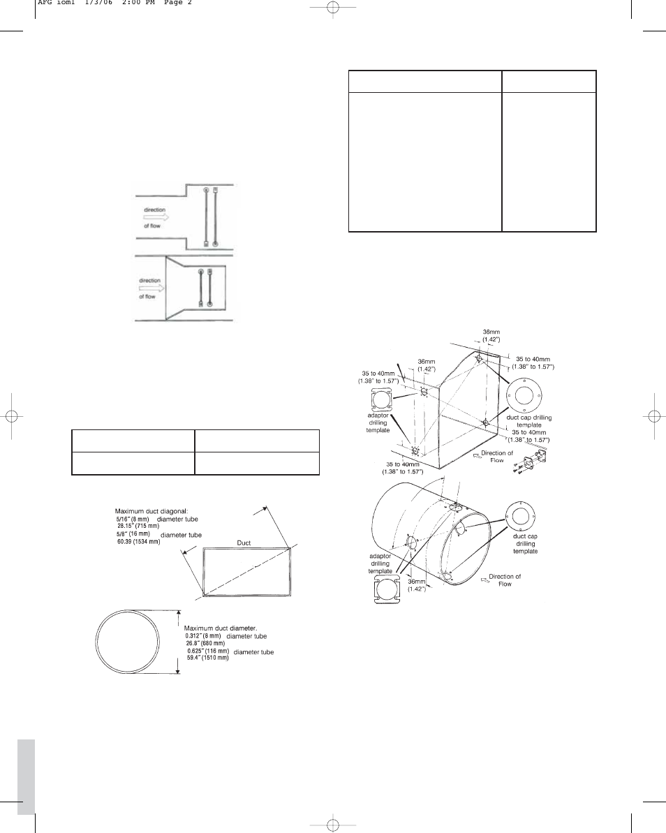 Dwyer AFG User Manual | Page 2 / 6