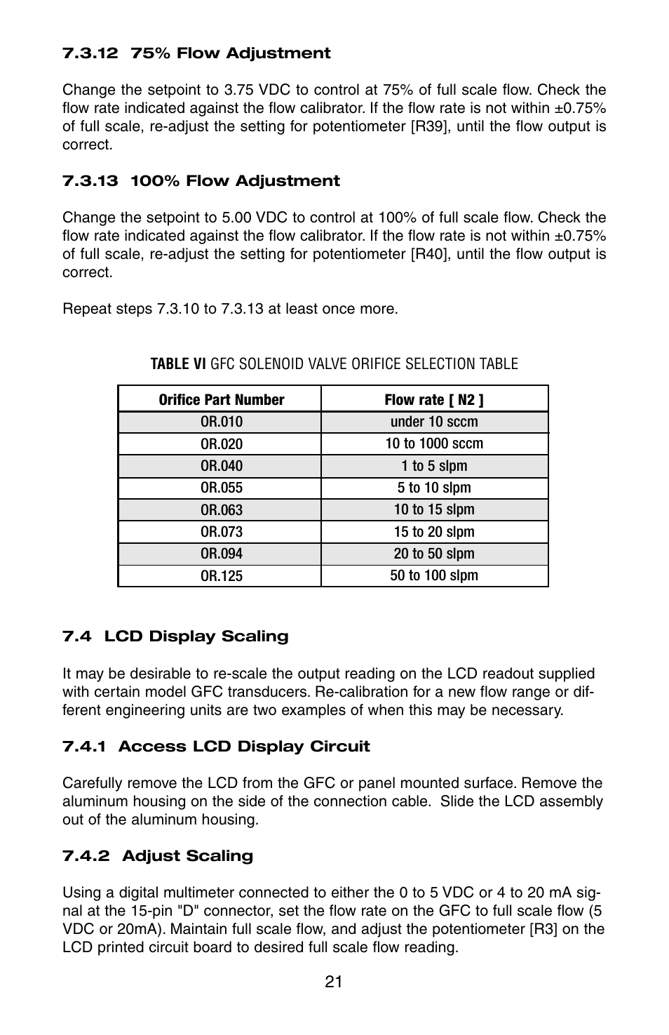 Dwyer GFC User Manual | Page 25 / 40