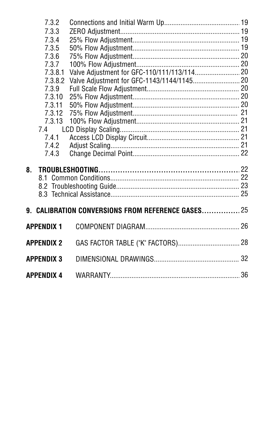 Dwyer GFC User Manual | Page 4 / 40