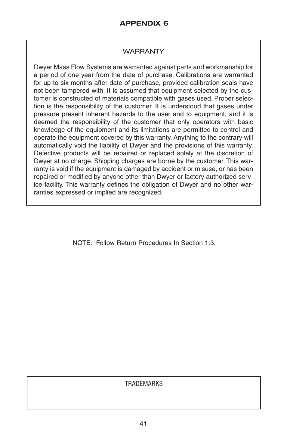 Dwyer DMF User Manual | Page 44 / 44