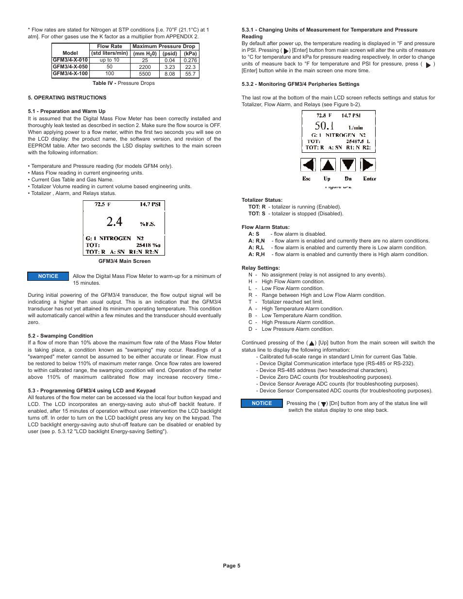 Dwyer GFM4 User Manual | Page 5 / 22