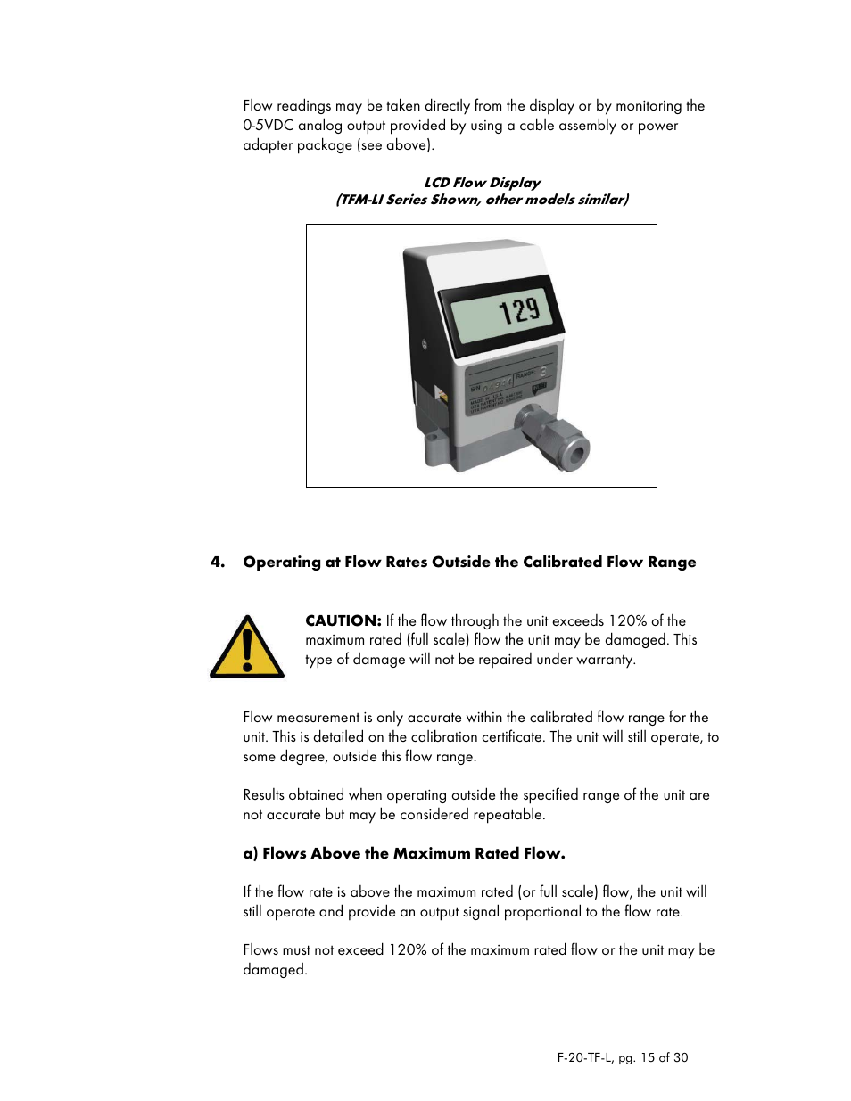 Dwyer TFM-LP User Manual | Page 15 / 30