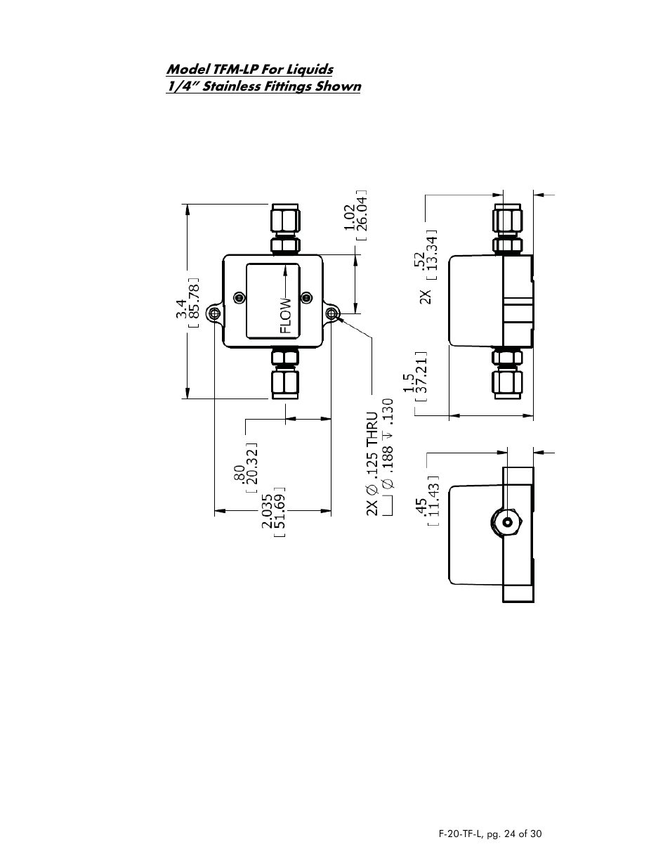 Dwyer TFM-LP User Manual | Page 24 / 30