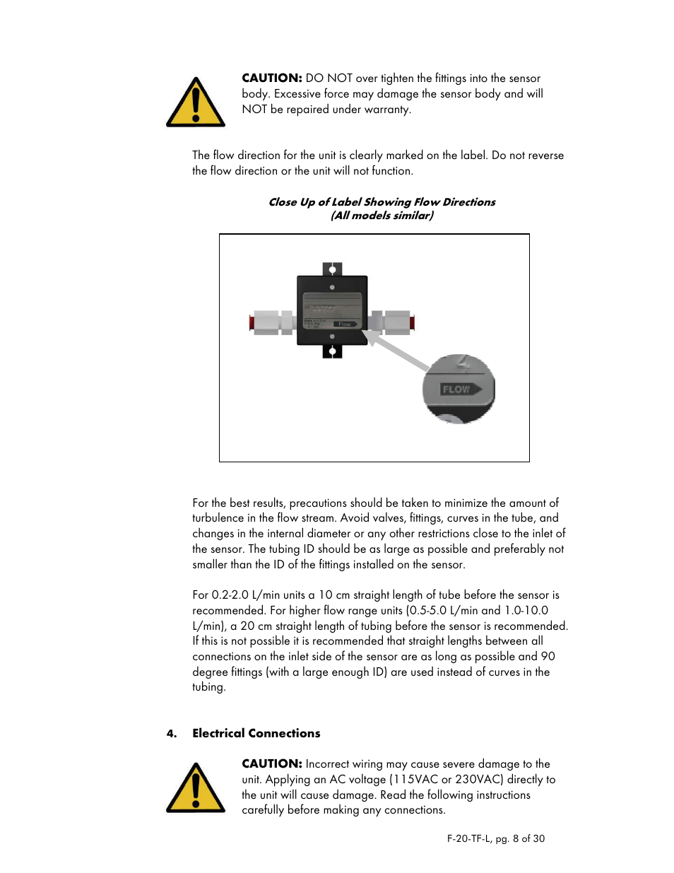 Dwyer TFM-LP User Manual | Page 8 / 30