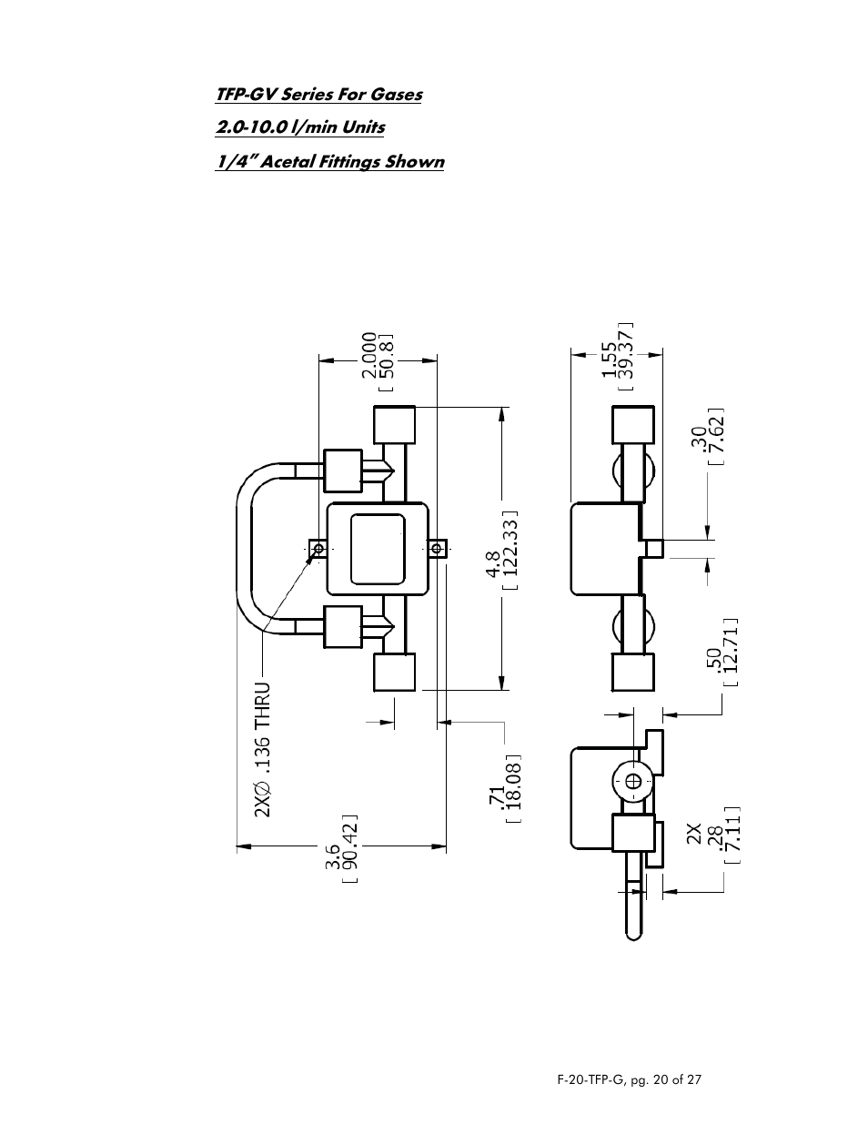 Dwyer TFP-GV User Manual | Page 20 / 27