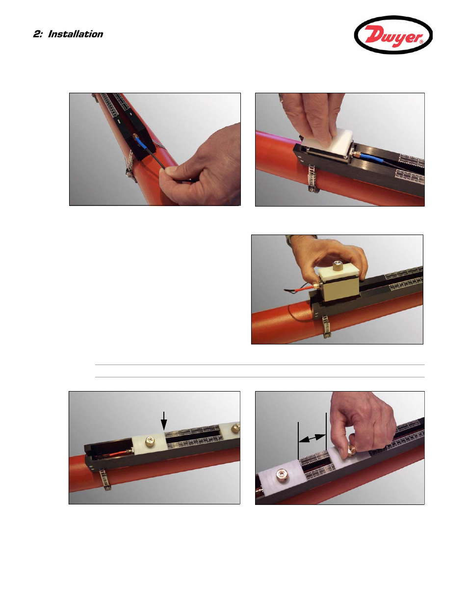 N in figure 2.7, N in figure 2.8, Installation | Dwyer UFB User Manual | Page 16 / 48