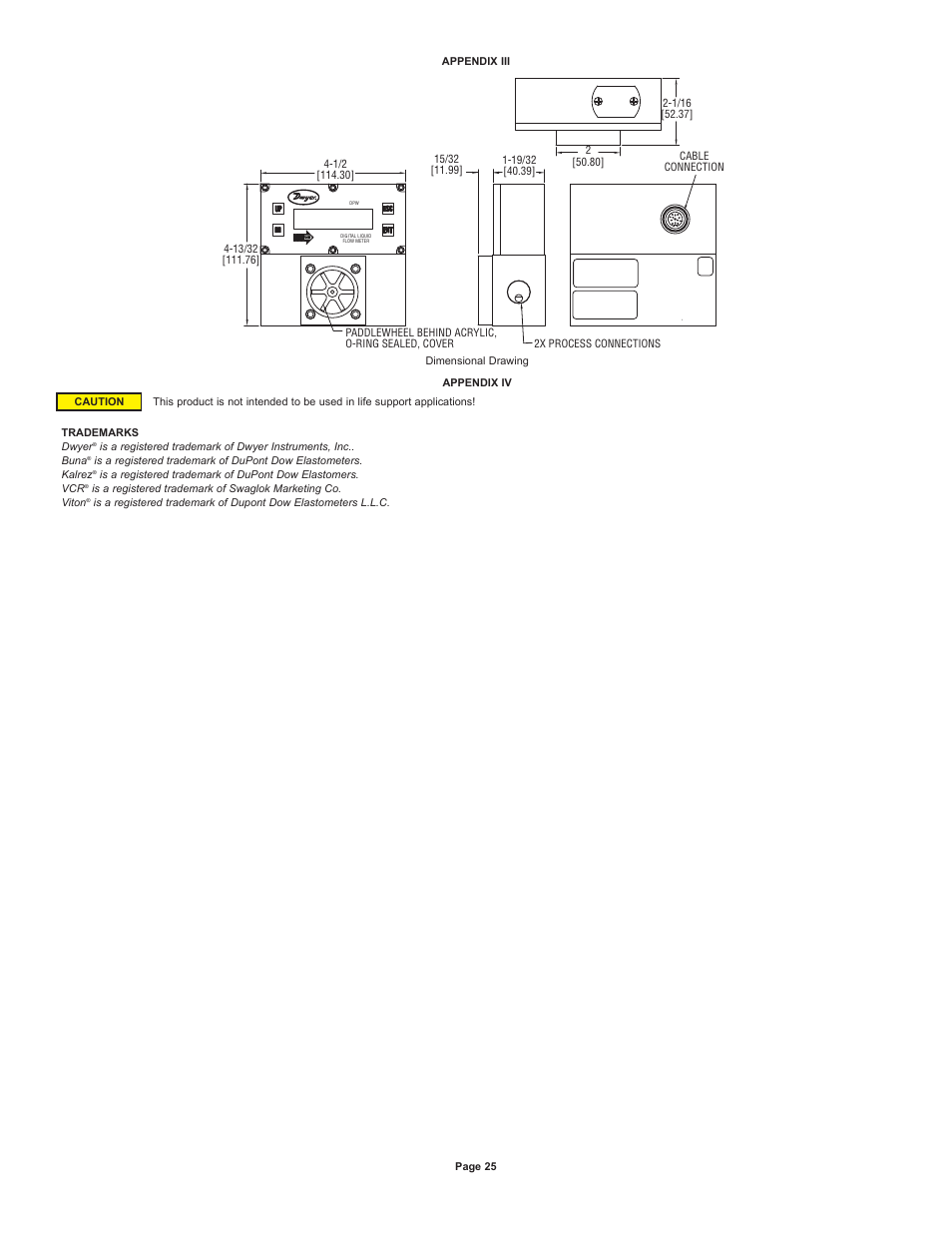 Dwyer DPW User Manual | Page 25 / 26