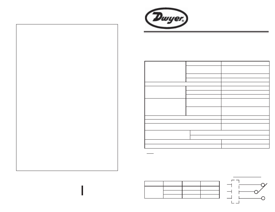 Dwyer AFS User Manual | 2 pages