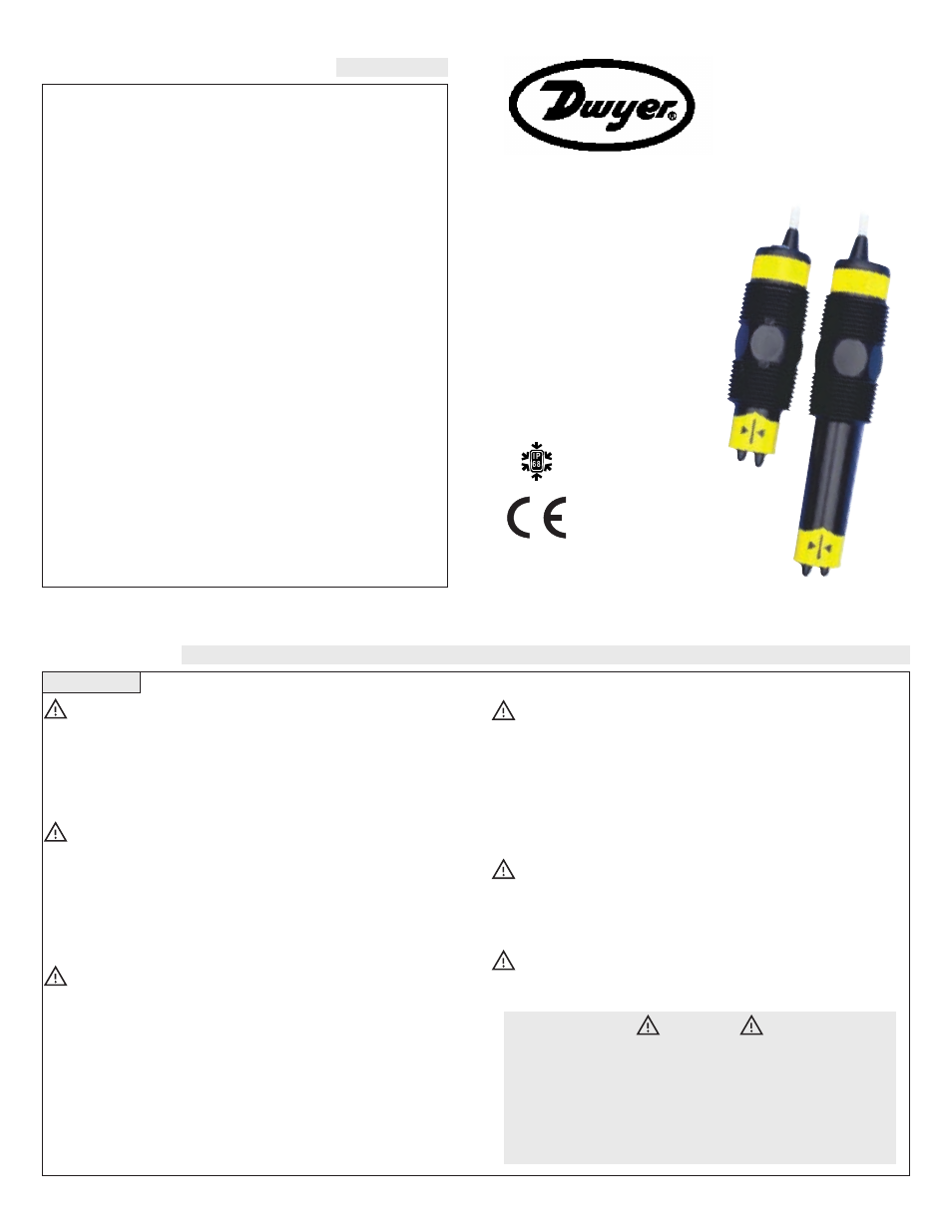 Dwyer TDS User Manual | 6 pages