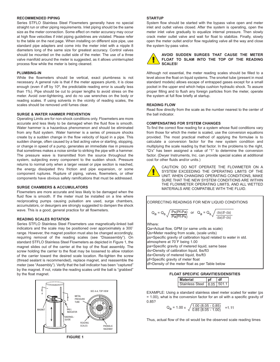 Dwyer STFLO User Manual | Page 2 / 6