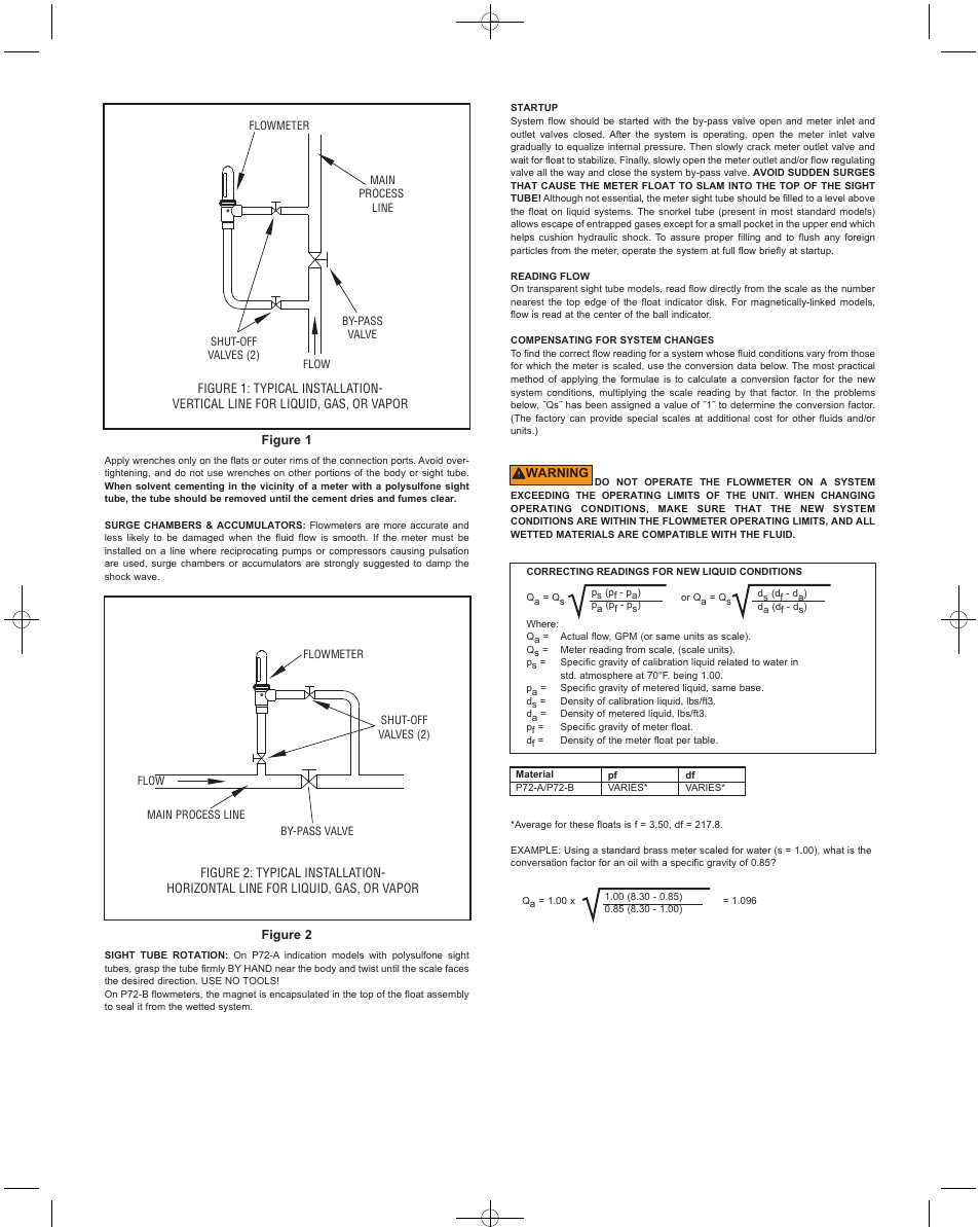 Dwyer P72 User Manual | Page 3 / 6