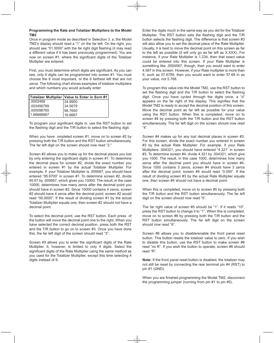 Dwyer TM2 User Manual | Page 5 / 8