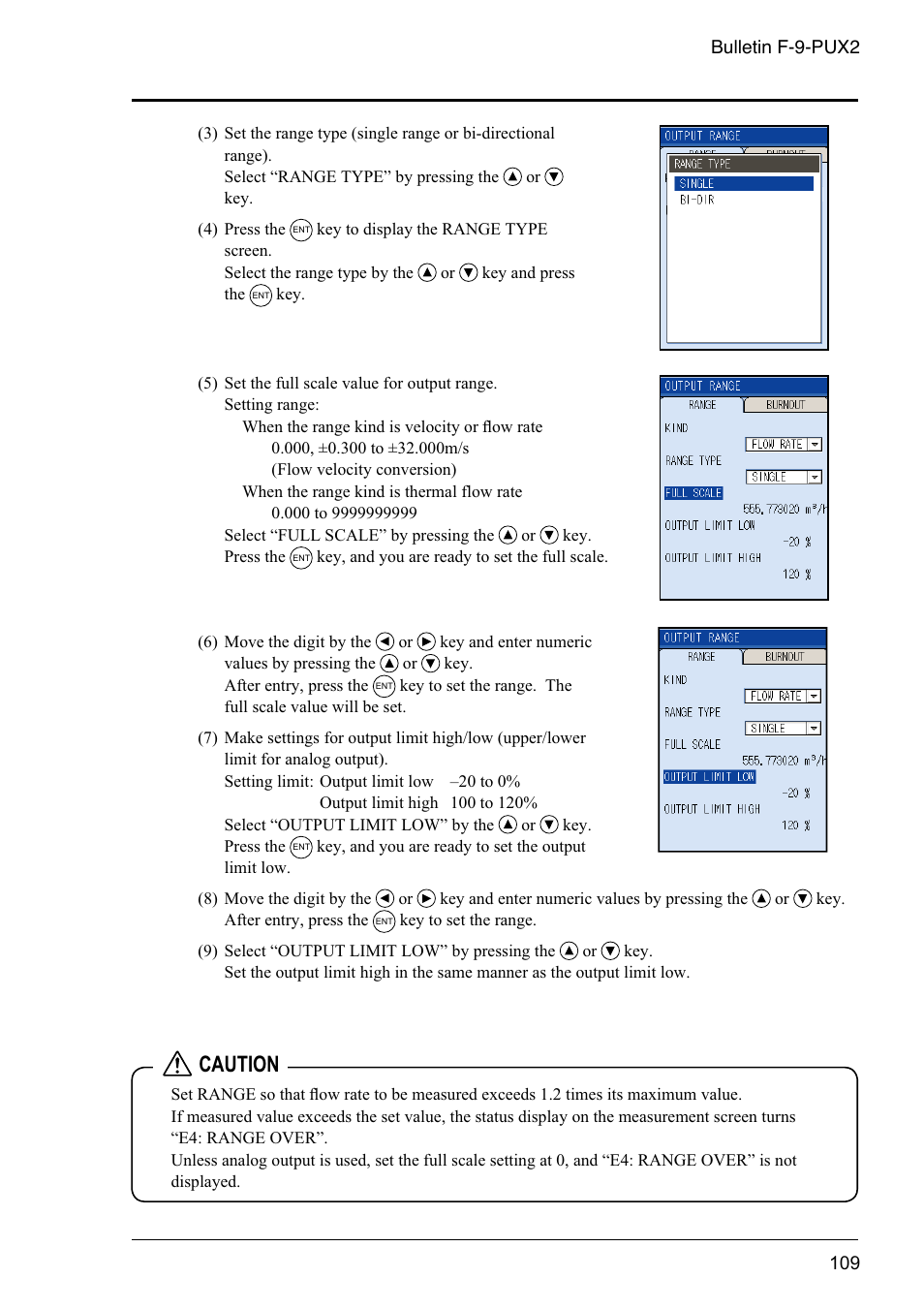 Caution | Dwyer PSX2 User Manual | Page 118 / 189