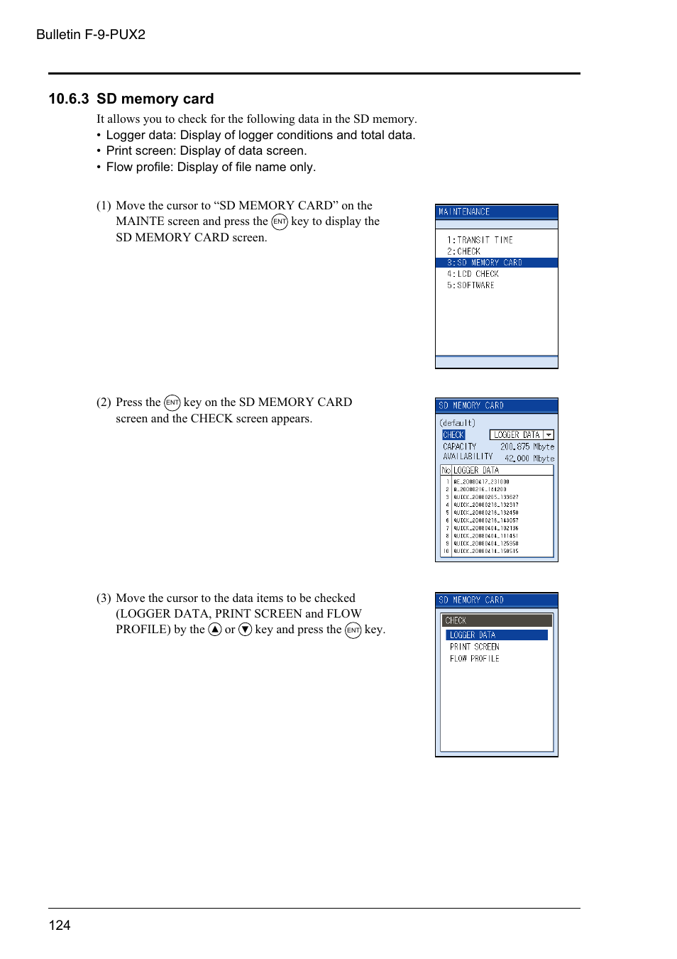 3 sd memory card | Dwyer PSX2 User Manual | Page 133 / 189