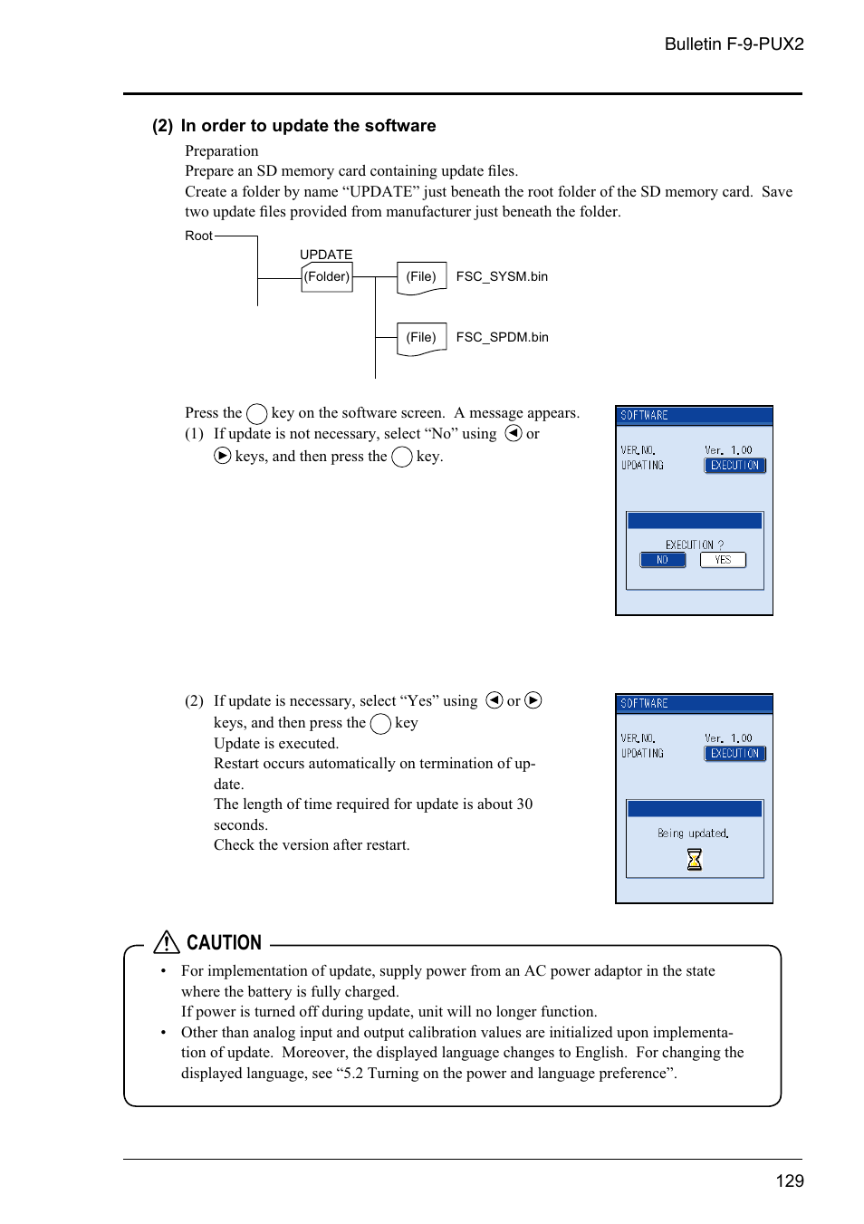 Caution | Dwyer PSX2 User Manual | Page 138 / 189