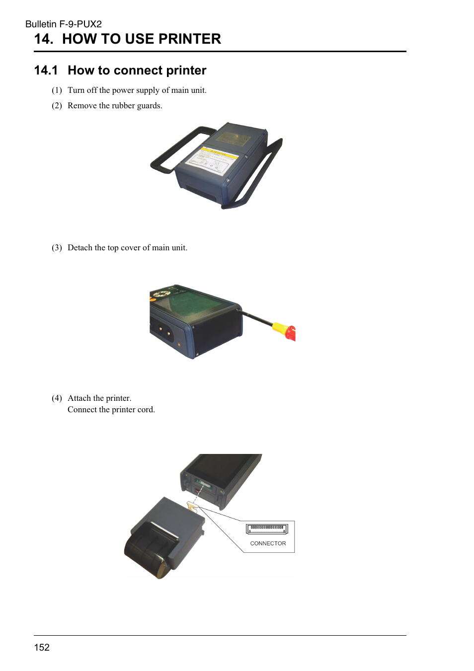 How to use printer, 1 how to connect printer | Dwyer PSX2 User Manual | Page 161 / 189