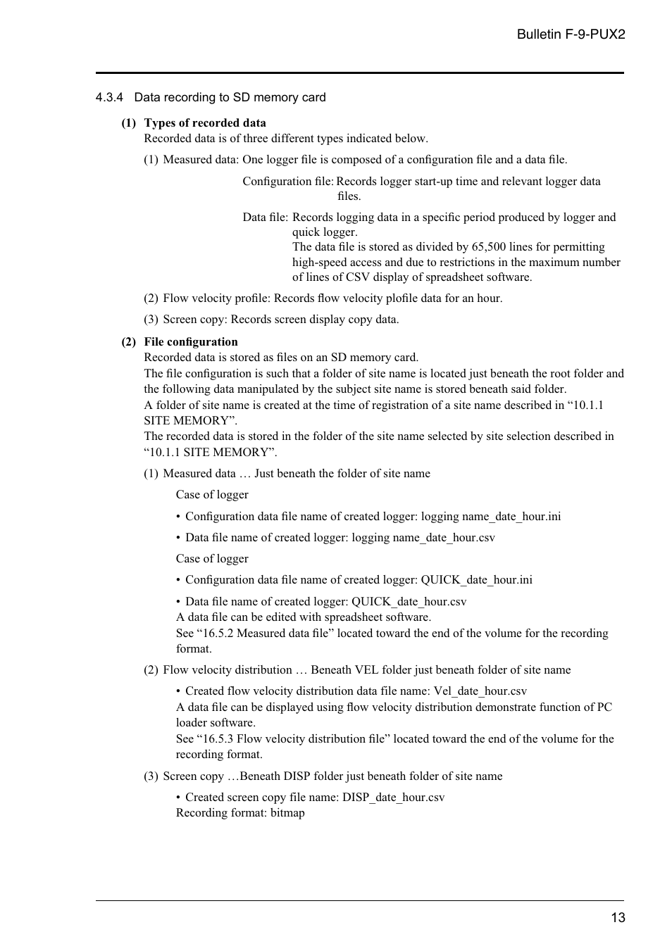 4 data recording to sd memory card | Dwyer PSX2 User Manual | Page 22 / 189