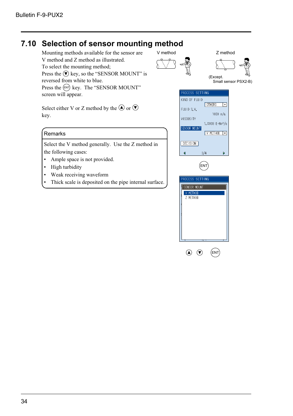 10 selection of sensor mounting method | Dwyer PSX2 User Manual | Page 43 / 189