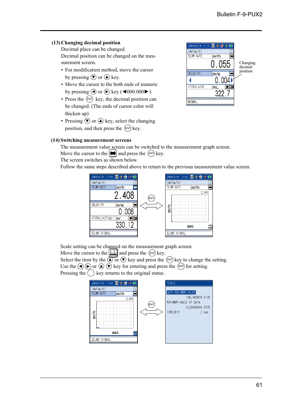 Bulletin f-9-pux2 | Dwyer PSX2 User Manual | Page 70 / 189