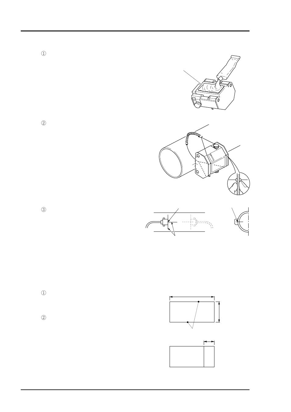 7 how to mount medium diameter sensor to pipe, 8 how to fold gage paper, Without printer | With printer | Dwyer PUX User Manual | Page 39 / 106