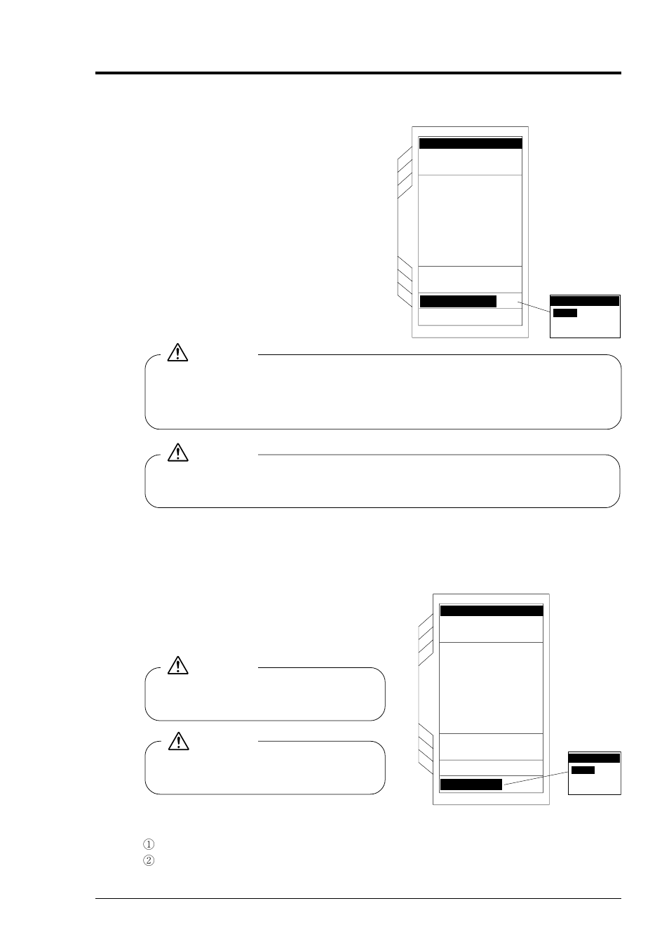 4 measurement method, 5 memory initialize, Bulletin f-68 | Dwyer instruments, inc, Caution | Dwyer PUX User Manual | Page 58 / 106