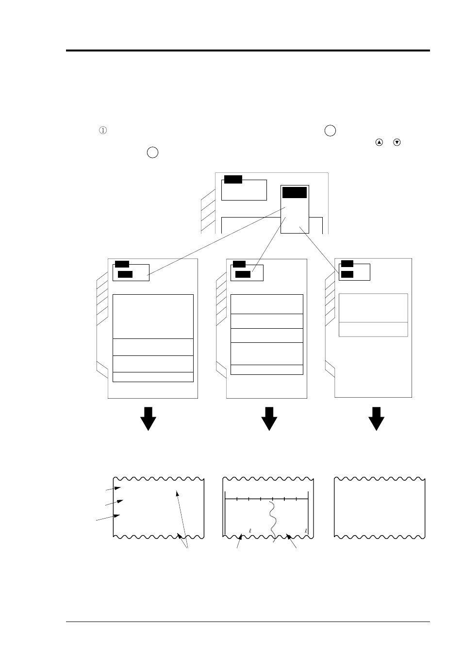 1 selection of mode, Adapter, 5 use of printer function (printer page) | Bulletin f-68 | Dwyer PUX User Manual | Page 64 / 106