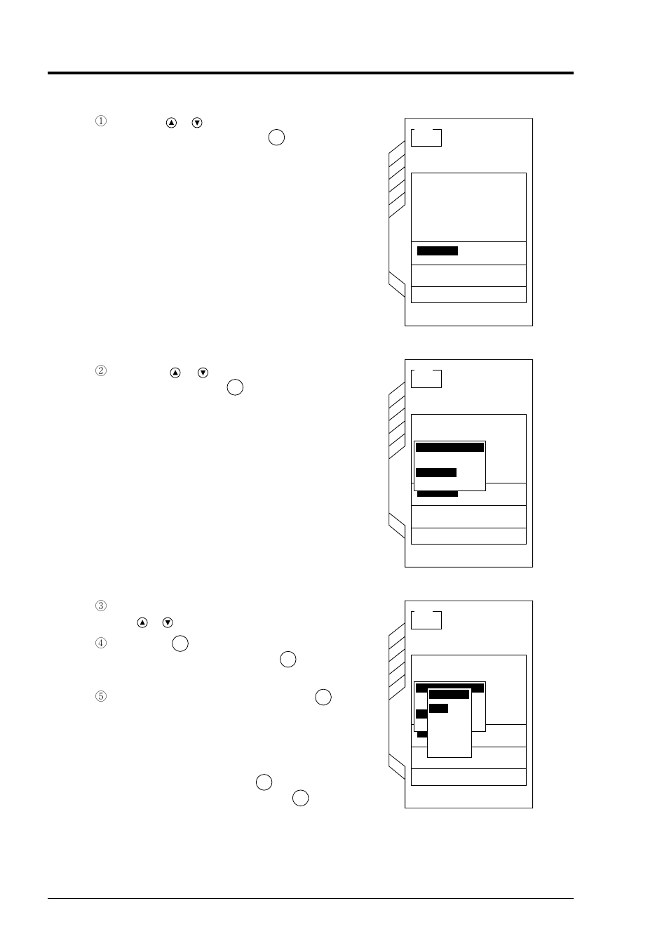 9 - 28 (2) short-time printing, Bulletin f-68, Press the | Key to return to the previous screen, Select “print out” and press the | Dwyer PUX User Manual | Page 69 / 106
