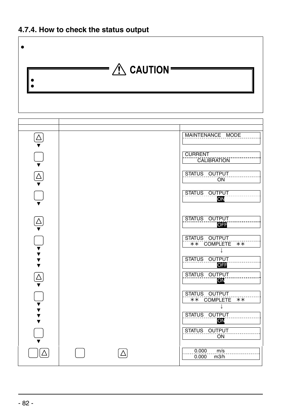 How to check the status output | Dwyer UXF2 User Manual | Page 92 / 130