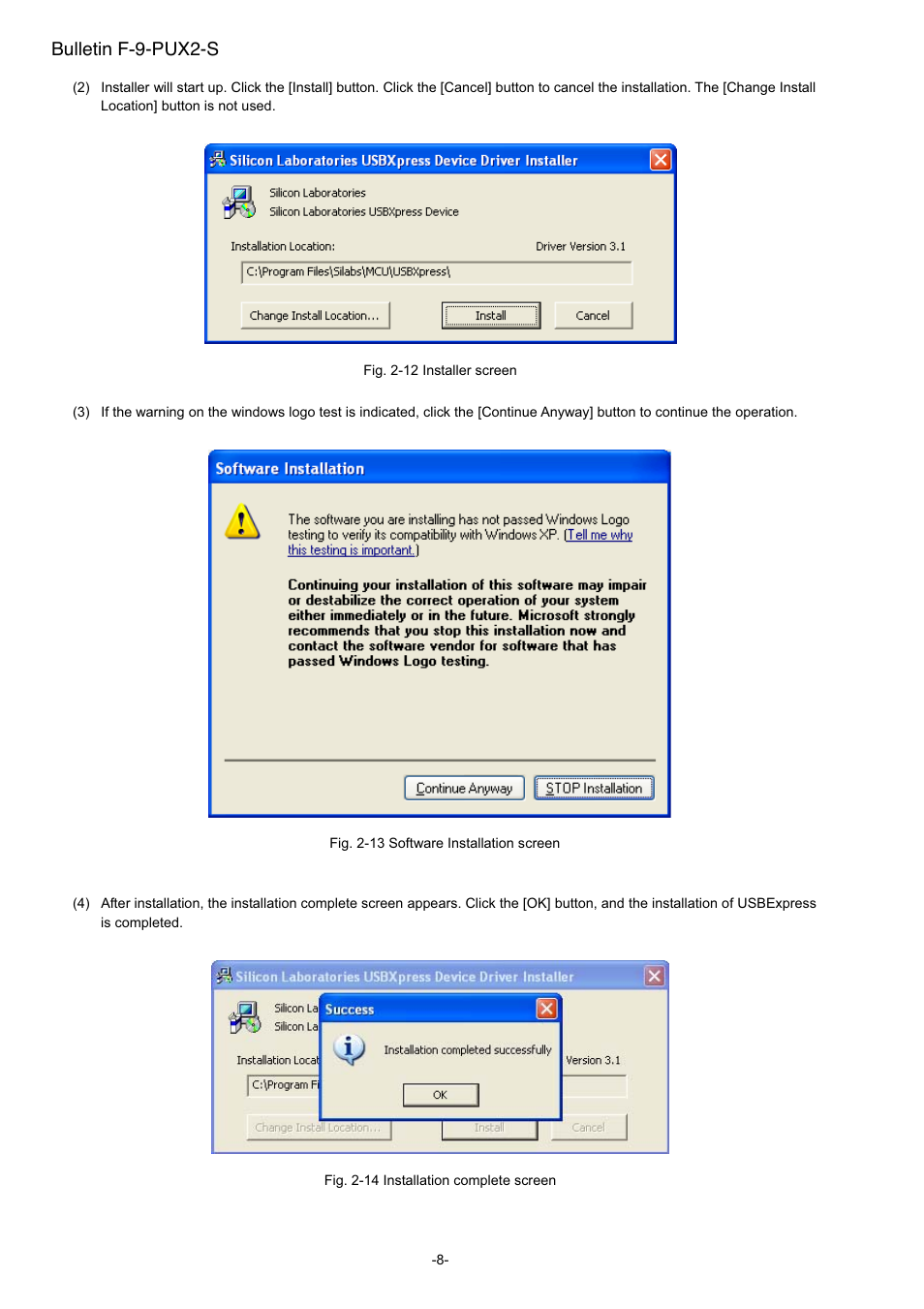 Bulletin f -9-pux2-s | Dwyer PUX2 User Manual | Page 10 / 43