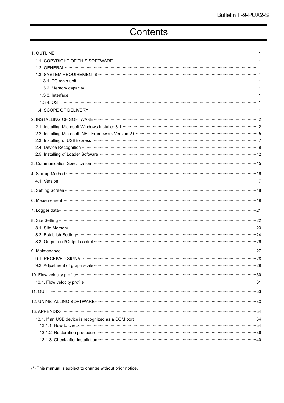 Dwyer PUX2 User Manual | Page 2 / 43