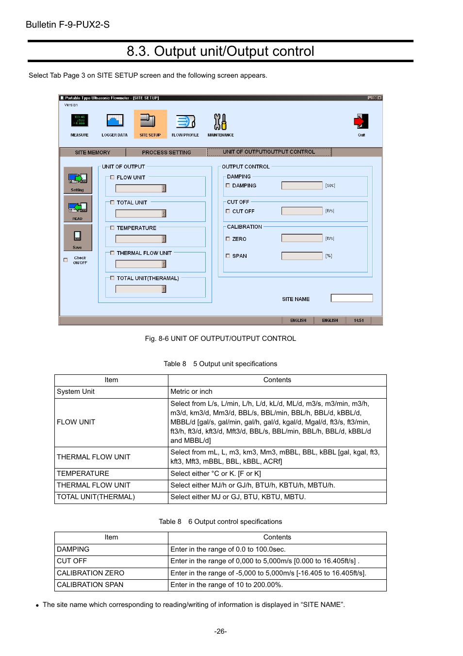 Output unit/output control, Bulletin f -9-pux2-s | Dwyer PUX2 User Manual | Page 28 / 43