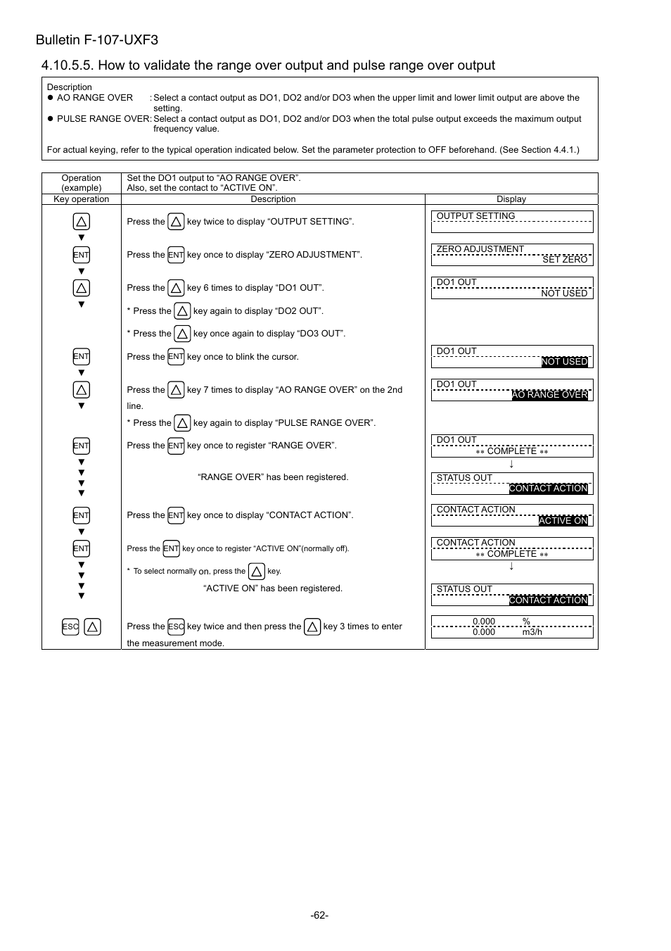 Bulletin f-107-uxf3 | Dwyer UXF3 User Manual | Page 70 / 141