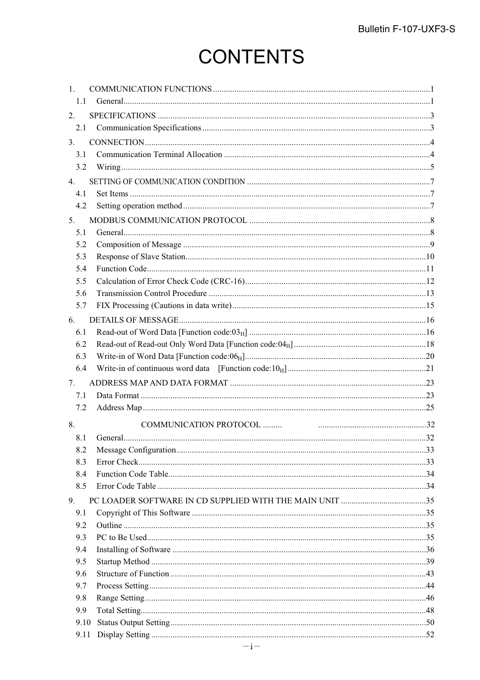 Dwyer UXF3 User Manual | Page 3 / 73