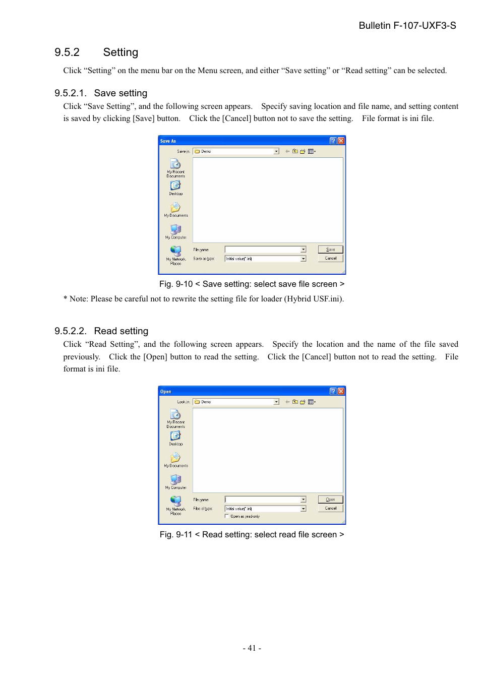 2 setting | Dwyer UXF3 User Manual | Page 45 / 73