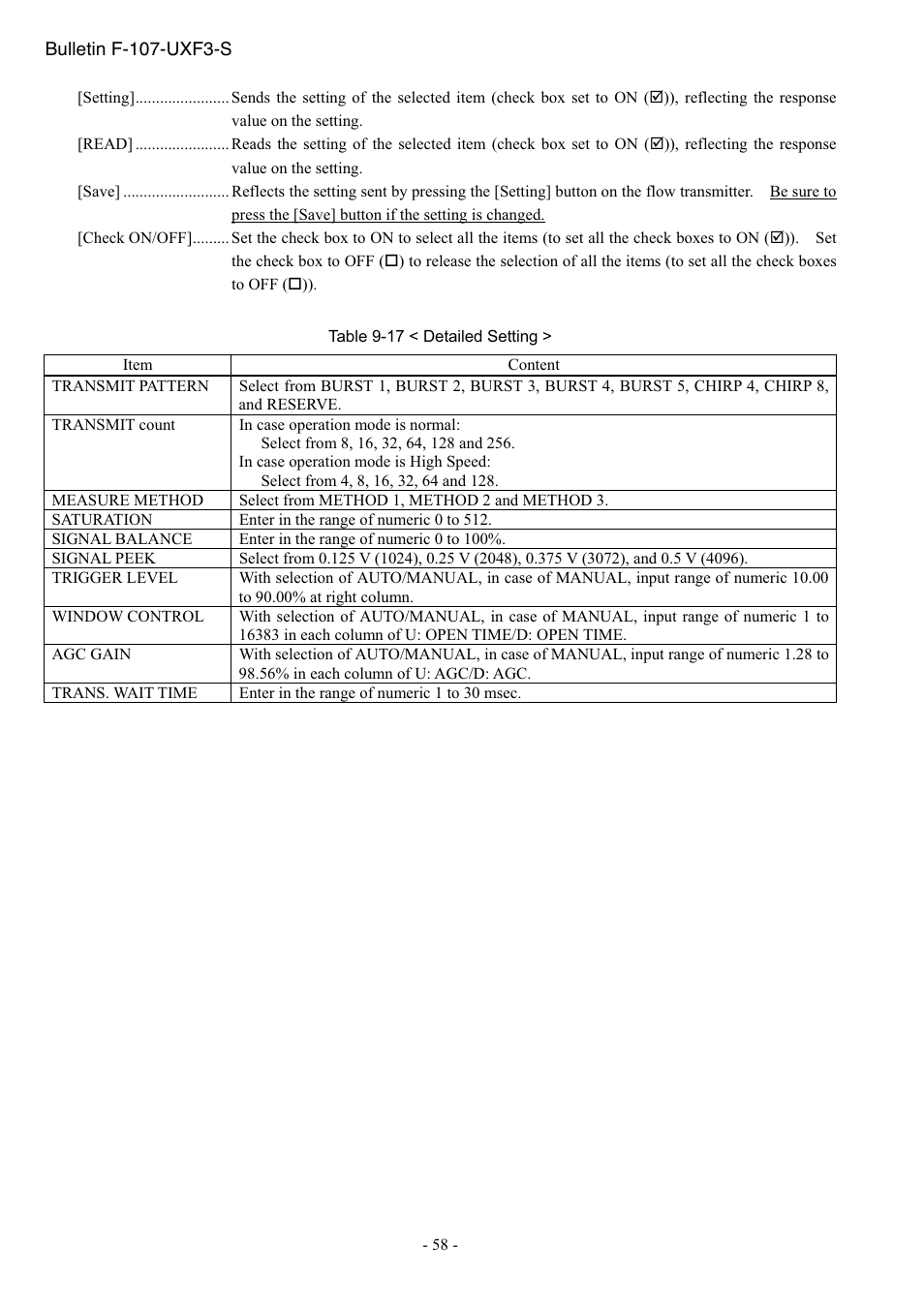 Dwyer UXF3 User Manual | Page 62 / 73