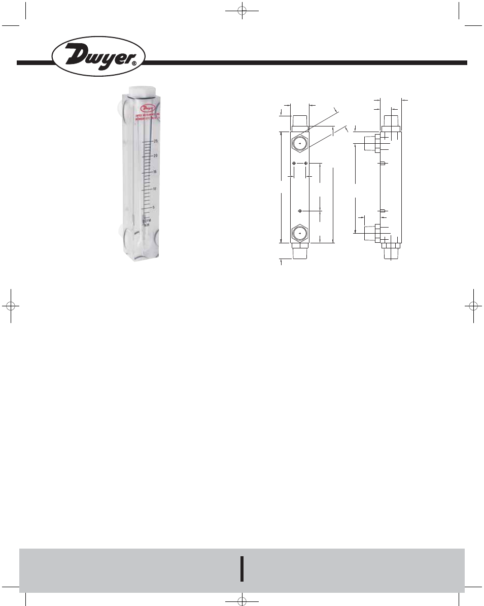 Dwyer VFCII User Manual | 2 pages